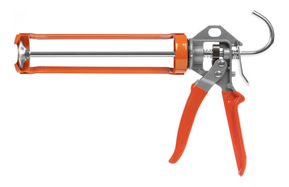 PISTOLA APLICADOR GIRATORIO REFORZADO PARA SILICONA, RATIO FURZA 25:1