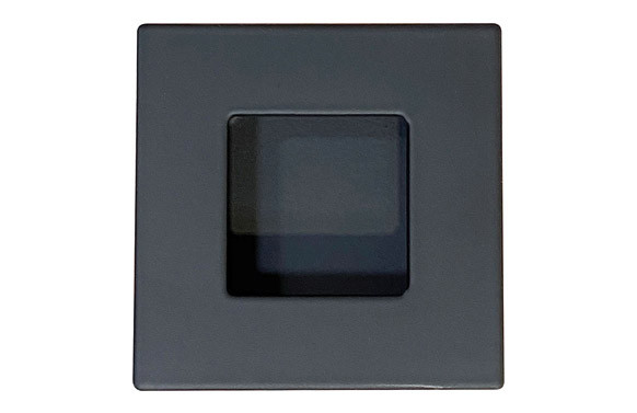 TIRADOR MUEBLE CUADRADO 50X50 MM NEGRO