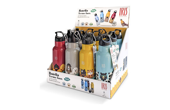 BOTELLA TERMO INFANTIL FRIENDS SURTIDO 4 COLORES 500 ML