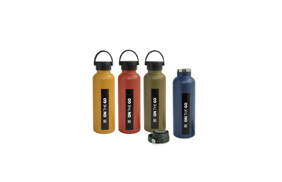 BOTELLA INOX TERMO ON THE GO 750 ML SURTIDO 4 COLORES