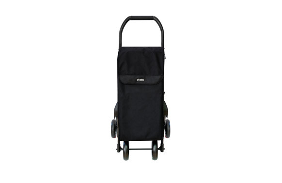CARRO COMPRA 4 RUEDAS MUUVI NEGRO