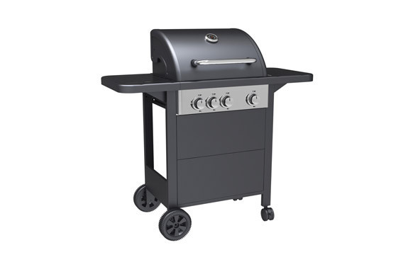 BARBACOA GAS 3 QUEMADORES + 1 PARRILLA 