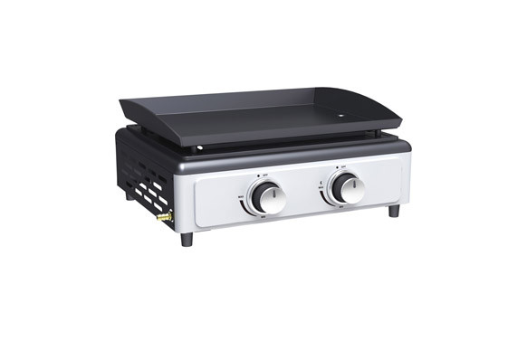 PLANCHA GAS 2 QUEMADORES 