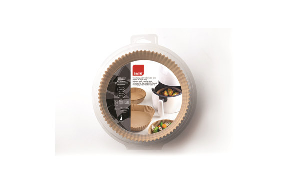 BANDEJA PAPEL FREIDORA AIRE 50 UDS Ø 16 X 4,5 CM