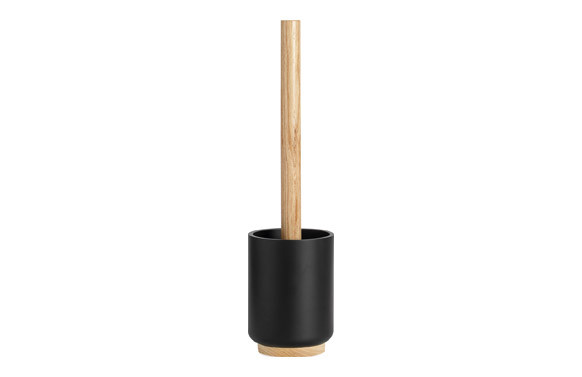 ESCOBILLA POL NEGRO MADERA FRESNO Ø 9,5 X 39,5 CM