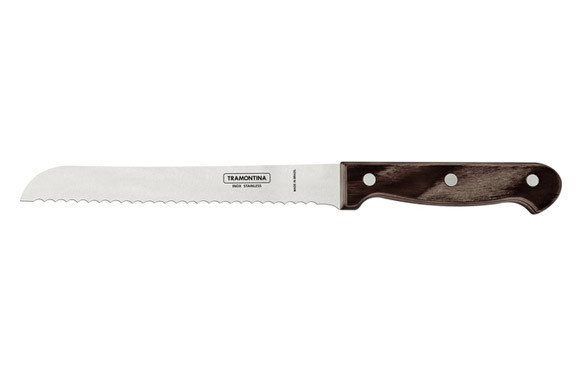 CUCHILLO PANERO POLYWOOD CASTAÑO 18CM