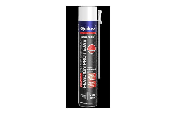 ESPUMA POLIURETANO TEJAS ORBAFOAM PISTOLA 650 ML ROJO TEJA