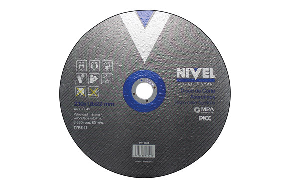 DISCO CORTE INOX 230X1,8X22MM