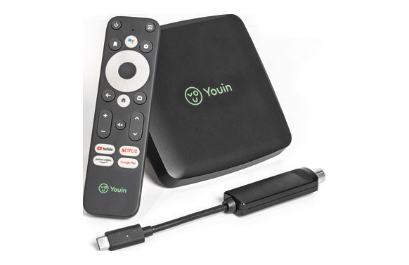 RECEPTOR TV ANDROID 4K CON ASISTENTE DE VOZ GOOGLE DVB-T2