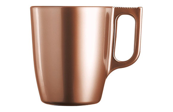 MUG METALIZADO FLASHY 25 CL-BRONCE