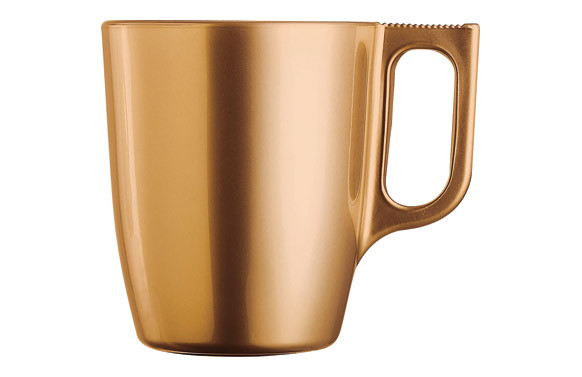MUG METALIZADO FLASHY 25 CL-ORO