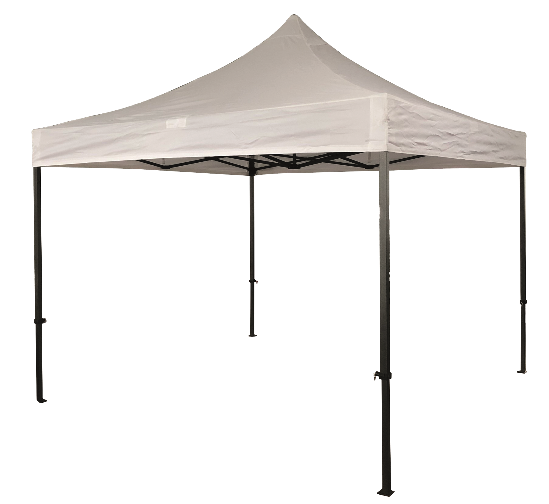 CARPA PLEGABLE ACERO REFORZADA 3 X 3 M BLANCO