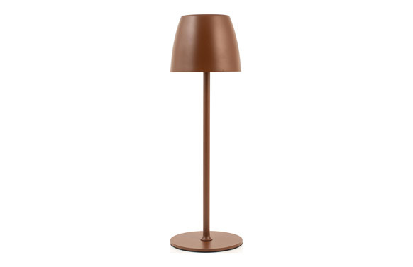 LAMPARA LED RECARGABLE EUREKA COBRE 38 CM