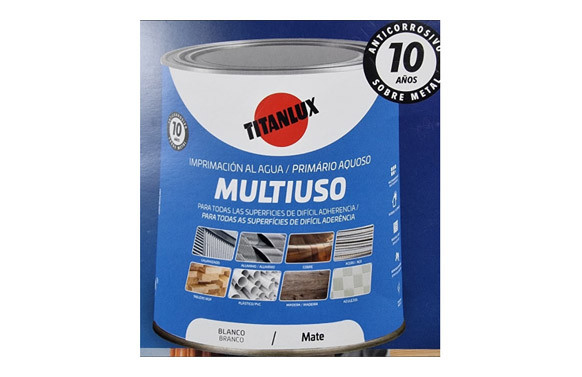 IMPRIMACION AL AGUA MULTIUSO 750 ML BLANCO