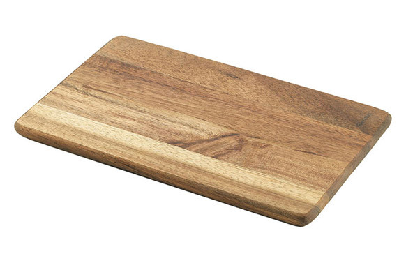 TABLA CORTAR CONICA MADERA ACACIA 23 X 15 X 1 CM