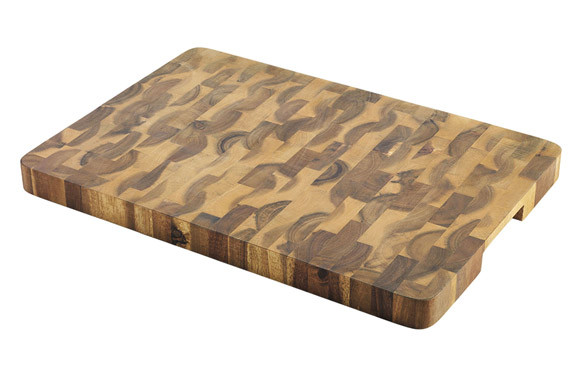 TABLA CORTAR MADERA ACACIA PROFESIONAL 43 X 30 X 3 CM
