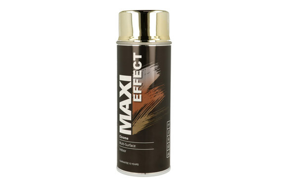 PINTURA SPRAY MAXI COLOR CROMADO 400 ML ORO