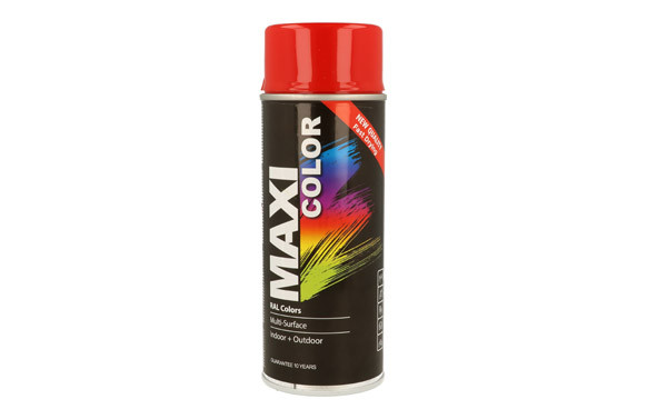 PINTURA SPRAY MAXI COLOR BRILLO 400 ML RAL 3020 ROJO TRAFICO