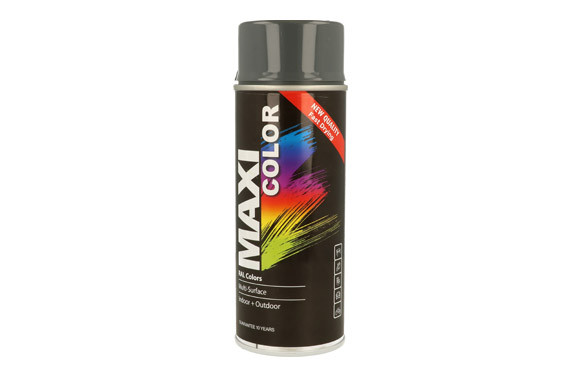 PINTURA SPRAY MAXI COLOR BRILLO 400 ML RAL 7011 GRIS HIERRO