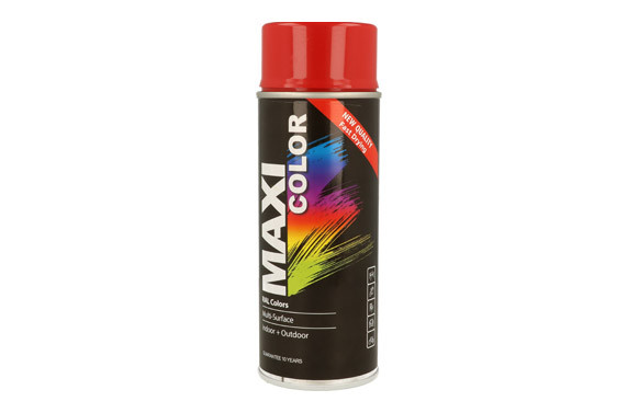 PINTURA SPRAY MAXI COLOR BRILLO 400 ML RAL 3000 ROJO VIVO