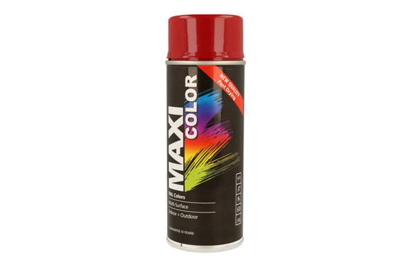 PINTURA SPRAY MAXI COLOR BRILLO 400 ML RAL 3003 ROJO RUBI
