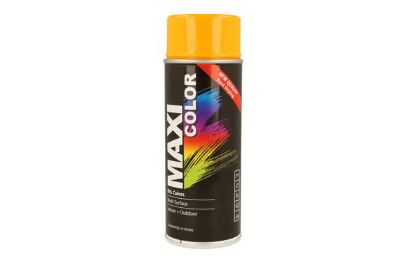 PINTURA SPRAY MAXI COLOR BRILLO 400 ML RAL 1028 AMARILLO MELON