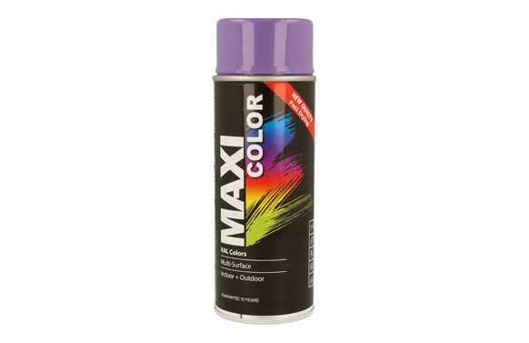 PINTURA SPRAY MAXI COLOR BRILLO 400 ML RAL 4005 LILA AZULADO