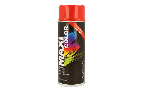 PINTURA SPRAY MAXI COLOR BRILLO 400 ML RAL 2002 NARANJA SANGUINEO