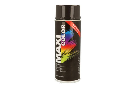PINTURA SPRAY MAXI COLOR BRILLO 400 ML RAL 8019 PARDO GRISACEO