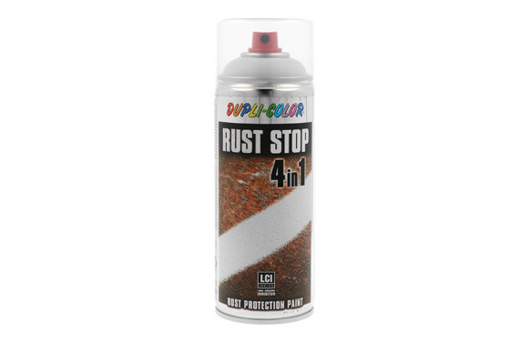PINTURA ANTIOXIDANTE SPRAY RUST STOP 400 ML RAL 7035 GRIS LUCIDO