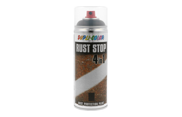 PINTURA ANTIOXIDANTE SPRAY RUST STOP 400 ML FORJA NEGRO