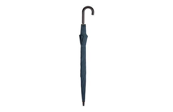 PARAGUAS HOMBRE LARGO AUTOMATICO MARINO- PUÑO CURVO 75/8 Ø 130 CM