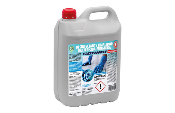 LIMPIADOR DESINFECTANTE SIN LEJIA SUPERCONCENTRADO 5 L