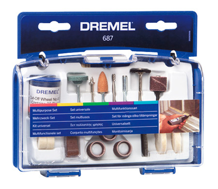 SET ACCESORIOS HERRAMIENTA DREMEL 687 - 2.615.068.7JA