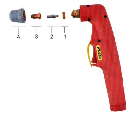 portabuza de despiece antorcha de plasma solcut