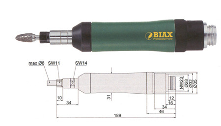 AMOLADORAS BIAX RECTAS SARD 830 Y SARH 830