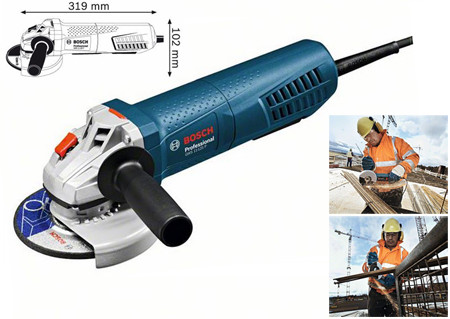 amoladoras disco 125 mm de bosch profesional gws 11-125 p