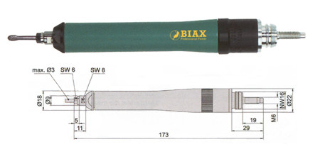 Amoladora profesional Biax srd 3-85/2d