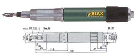 AMOLADORA BIAX SBRD 830 Y SBRH 830