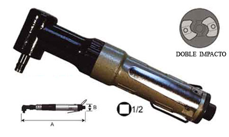 ATORNILLADOR DE IMPACTO ACODADO LAR-307