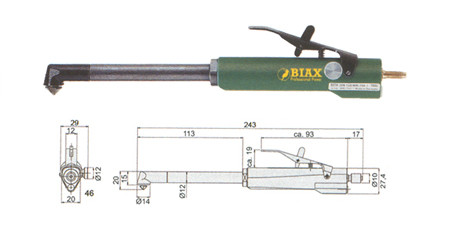 AVELLANADORA BIAX NEUMATICA BEW309