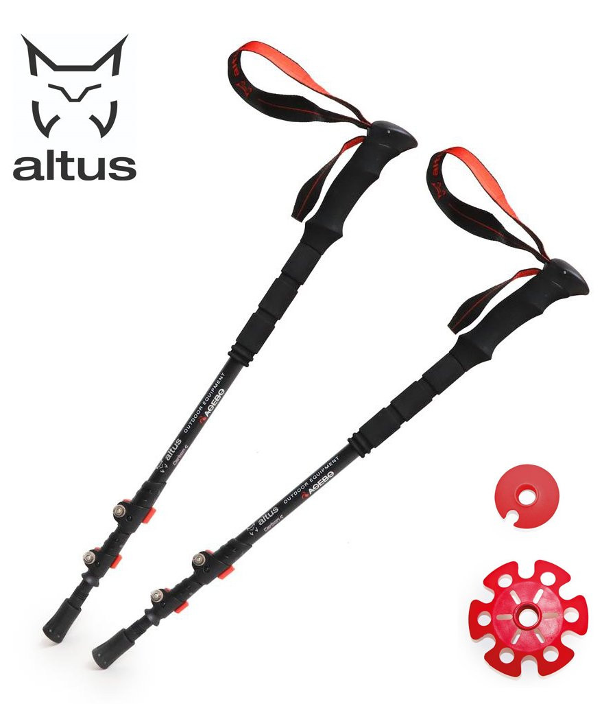 Bastones Altus Acebo de Carbono