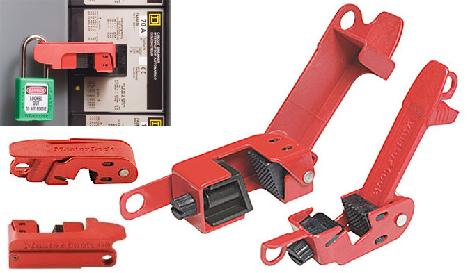 juego de bloqueo para disyuntores grip tight 506 de master losck