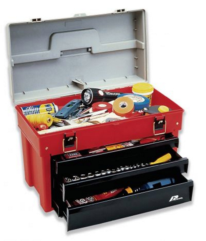 pla873 plano. Caja de herramientas