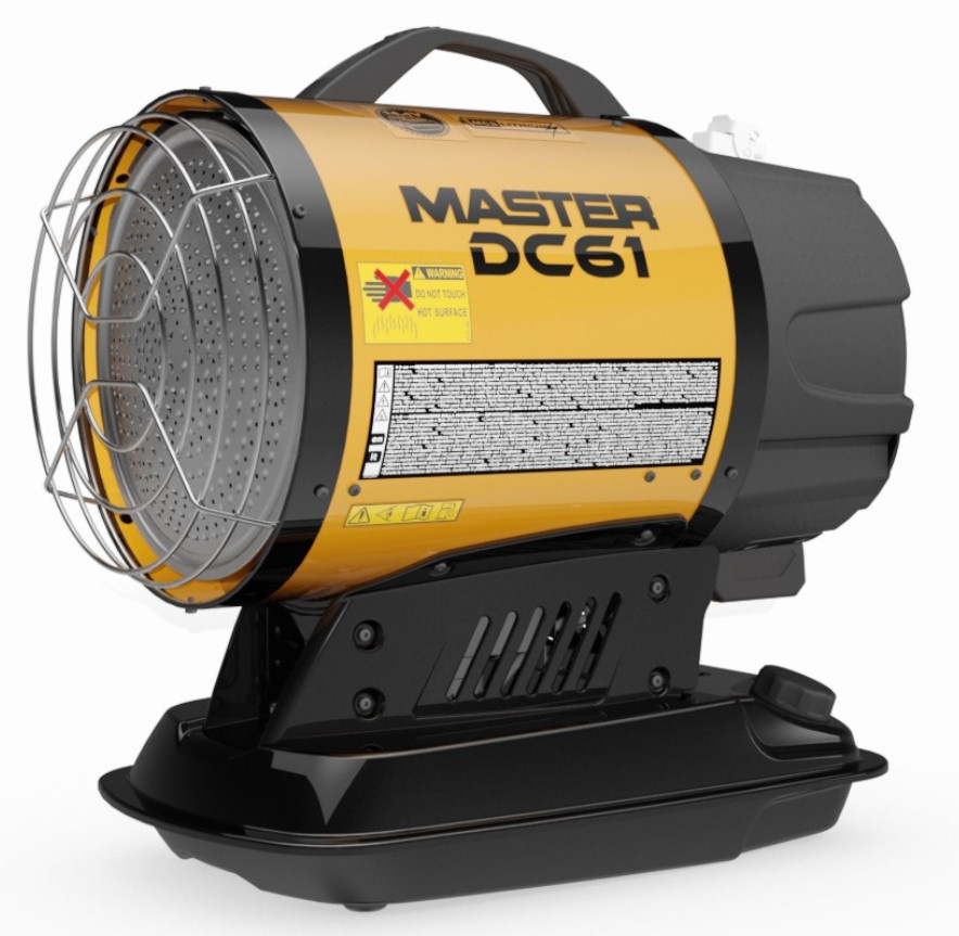 Cañon Master de calor a gasoil, con bateria DC61
