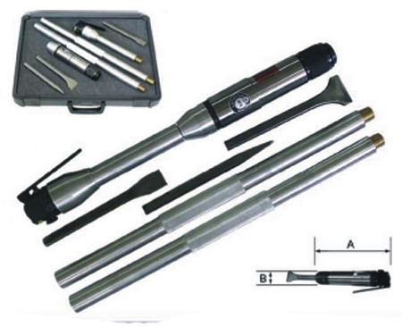 CINCELADOR RECTO CON PROLONGACION LAR-F5L