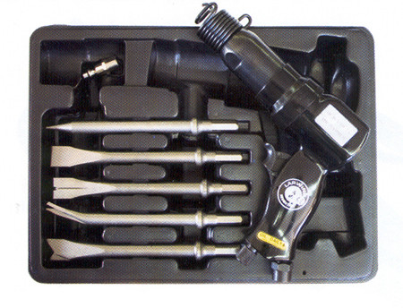 KIT CINCELADOR NEUMATICO DE PISTOLA PT-221K2H