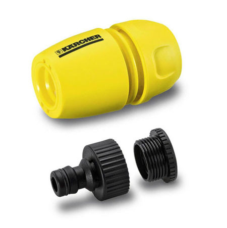 conector con adaptador y reductor karcher