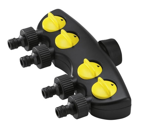 conector de riego con cuatro salidas de karcher