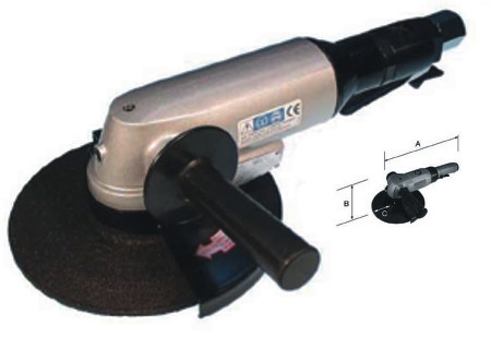 AMOLADORA ANGULAR NEUMATICA N-MAG70EU
